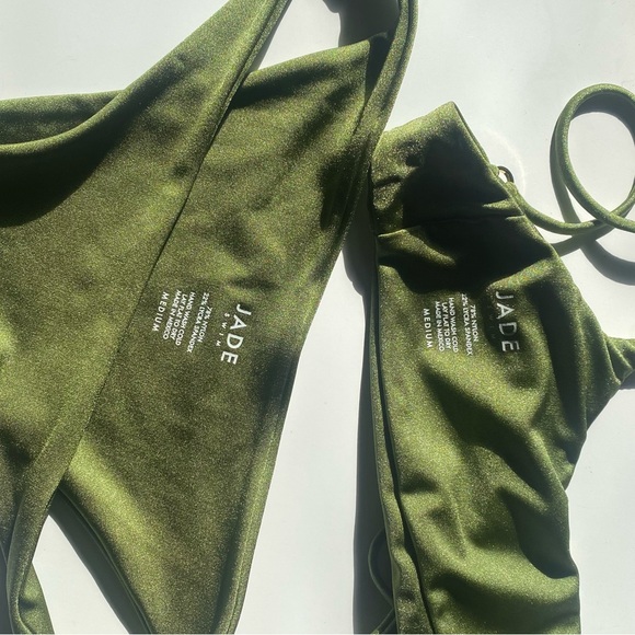 JADE SWIM olive green bikini - Picture 5 of 5